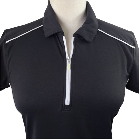 Slazenger Gray Short Sleeved Golf Top, XS - Picture 2 of 5
